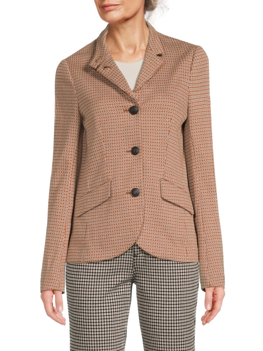 Блейзер Сэди из хлопковой смеси с узором rag & bone, коричневый
Блейзер Сэди из хлопковой смеси с узором rag & bone, коричневый