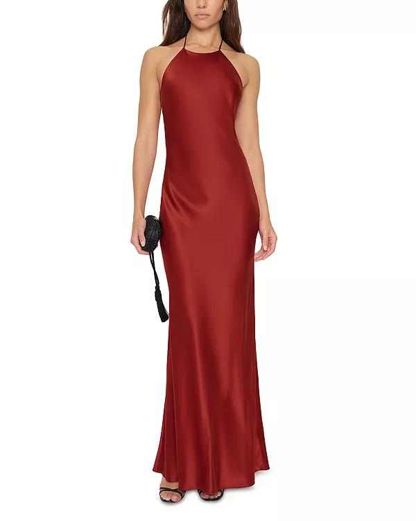 Шелковое платье Джини Reformation, красный
Шелковое платье Джини Reformation, красный