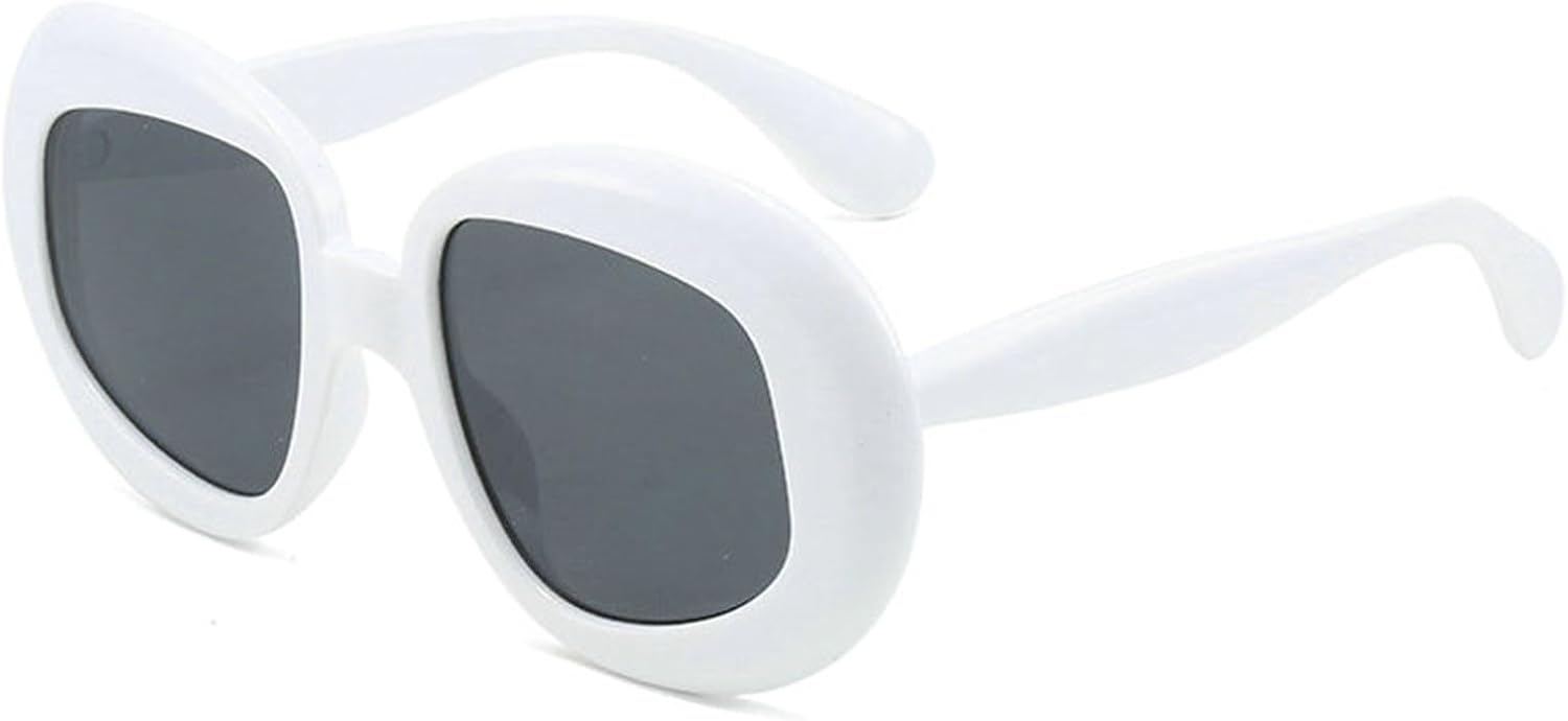 Солнцезащитные очки Helena Oversized Oval для женщин в стиле ретро, с большой оправой, уникальные солнцезащитные очки, модные винтажные очки с толстой круглой оправой, S65, White
Солнцезащитные очки Helena Oversized Oval для женщин в стиле ретро, с большой оправой, уникальные солнцезащитные очки, модные винтажные очки с толстой круглой оправой, S65, White