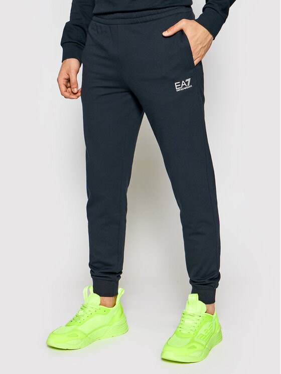 Спортивные брюки узкого кроя Ea7 Emporio Armani, синий 
Спортивные брюки узкого кроя Ea7 Emporio Armani, синий