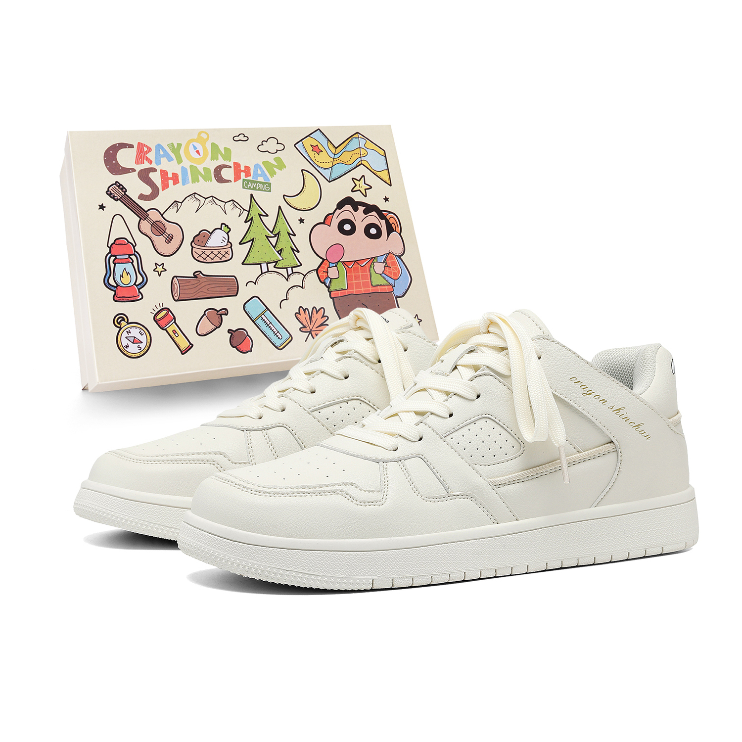 Crayon Shinchan Лоу-топ скейтборд кроссовки унисекс бежево-абрикосовые (в коробке), цвет Beige Apricot (Box) 
Crayon Shinchan Лоу-топ скейтборд кроссовки унисекс бежево-абрикосовые (в коробке), цвет Beige Apricot (Box)