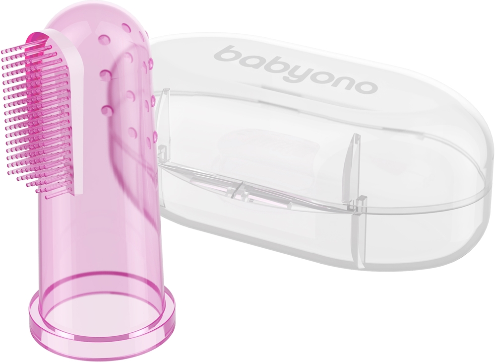 Зубная щетка Take Care First, детская, силиконовая, на палец, с корзинкой Babyono, pink
Зубная щетка Take Care First, детская, силиконовая, на палец, с корзинкой Babyono, pink