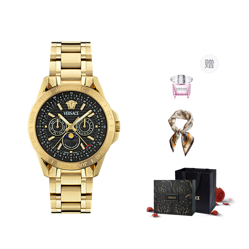 Greca Chrono 43mm VERSACE
Greca Chrono 43mm VERSACE