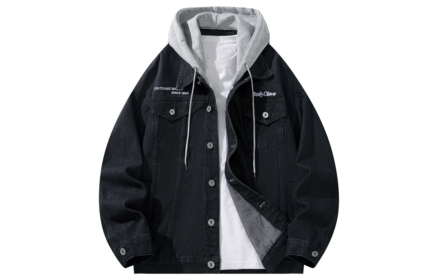 Джинсовая куртка унисекс Body Glove, черный
Джинсовая куртка унисекс Body Glove, черный