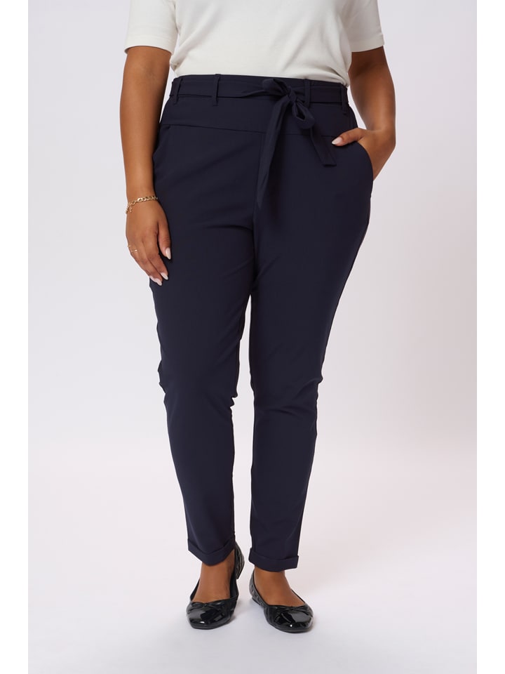 Тканевые брюки Kaffe, темно-синий
Тканевые брюки Kaffe, темно-синий