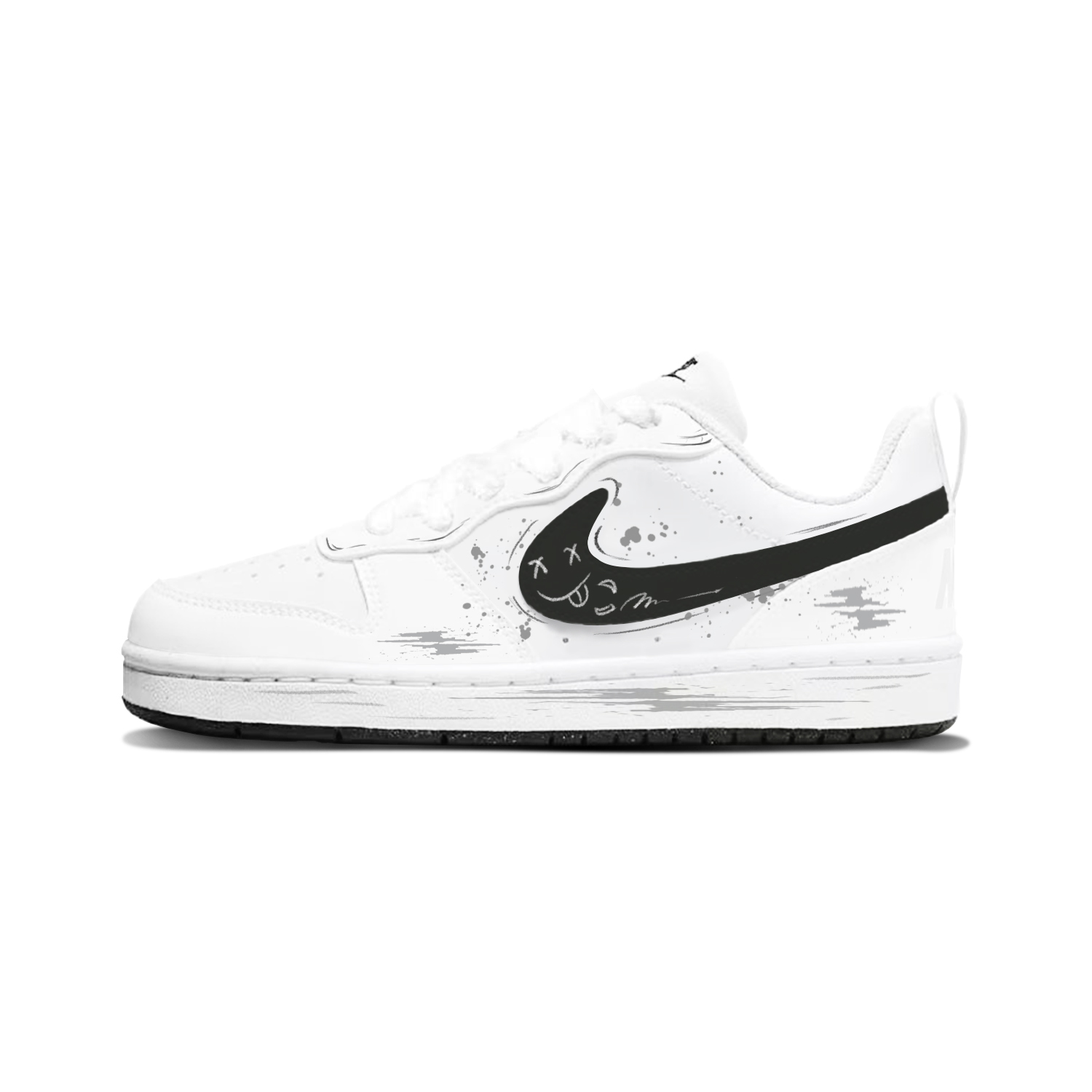 Кроссовки для скейтбординга Court Borough детские унисекс Nike, черный
Кроссовки для скейтбординга Court Borough детские унисекс Nike, черный