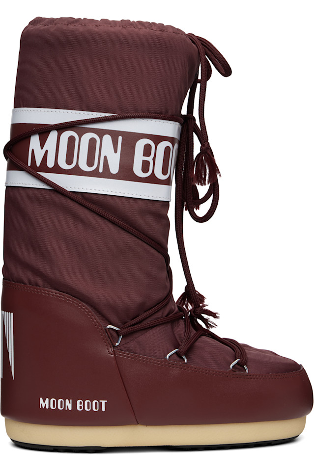Нейлоновые ботинки Icon Moon Boot, Burgundy
Нейлоновые ботинки Icon Moon Boot, Burgundy