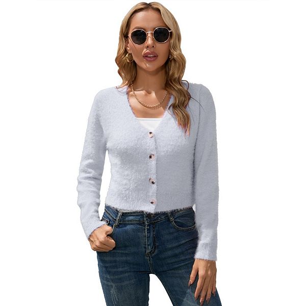 Женский кардиган с длинными рукавами и пуговицами Yesfashion, Gray
Женский кардиган с длинными рукавами и пуговицами Yesfashion, Gray