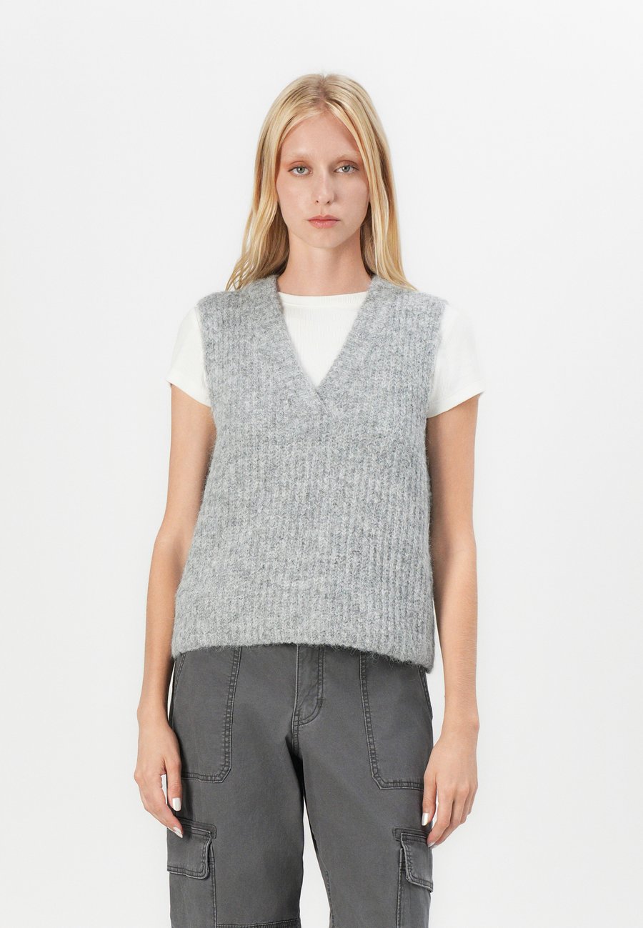 Джемпер Vero Moda VMNOVAH V NECK VEST, Medium Grey Melange/Mottled Grey
Джемпер Vero Moda VMNOVAH V NECK VEST, Medium Grey Melange/Mottled Grey