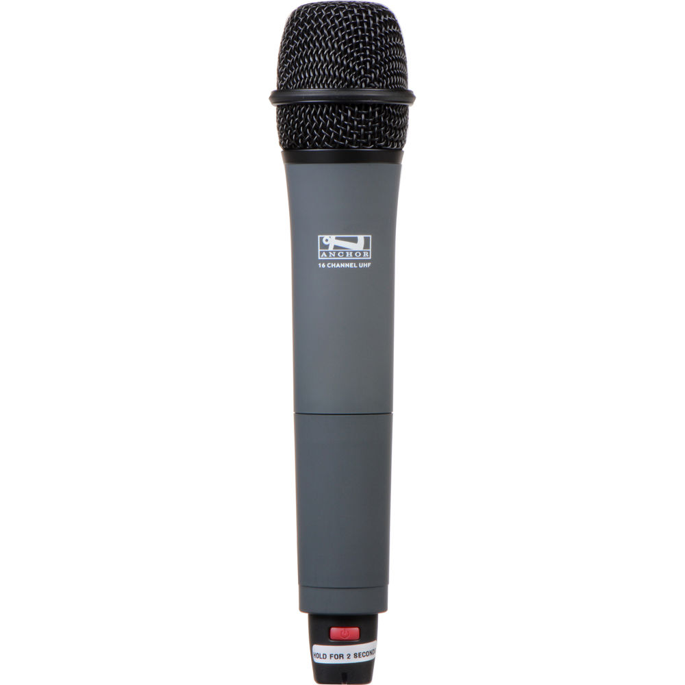 Anchor Audio WH-8000 16-Channel UHF Wireless Handheld Microphone
Anchor Audio WH-8000 16-Channel UHF Wireless Handheld Microphone