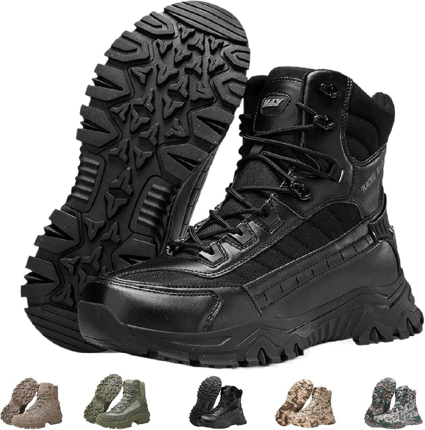 Кожаные ботинки, для работы и походов на открытом воздухе, мужские ортопедические с поддержкой, противопрокольные, водонепроницаемые, противоварежные Generic, черный
Кожаные ботинки, для работы и походов на открытом воздухе, мужские ортопедические с поддержкой, противопрокольные, водонепроницаемые, противоварежные Generic, черный