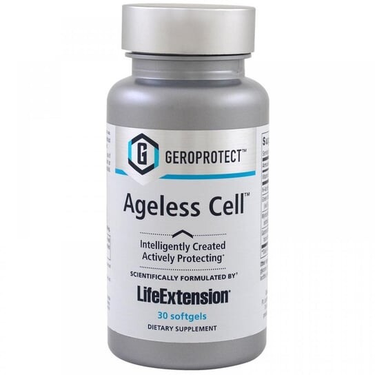 Life Extension, Ageless Cell Geroprotect, 30 капсул.
Life Extension, Ageless Cell Geroprotect, 30 капсул.