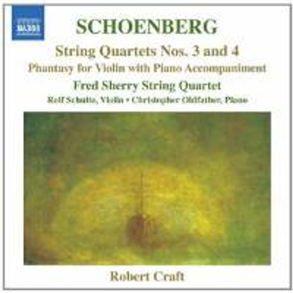 Диск CD Schoenberg: String Quartets 3 & 4 / Phantasy for Violin & Piano - Arnold Schoenberg, Fred Sherry String Quartet & Sextet, Rolf Schulte, Christopher Oldfather
Диск CD Schoenberg: String Quartets 3 & 4 / Phantasy for Violin & Piano - Arnold Schoenberg, Fred Sherry String Quartet & Sextet, Rolf Schulte, Christopher Oldfather