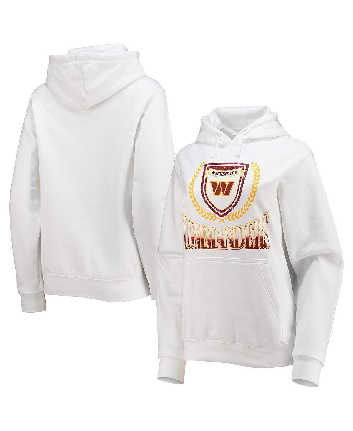 Женский флисовый пуловер с капюшоном Washington Commanders белого цвета WEAR by Erin Andrews, белый
Женский флисовый пуловер с капюшоном Washington Commanders белого цвета WEAR by Erin Andrews, белый
