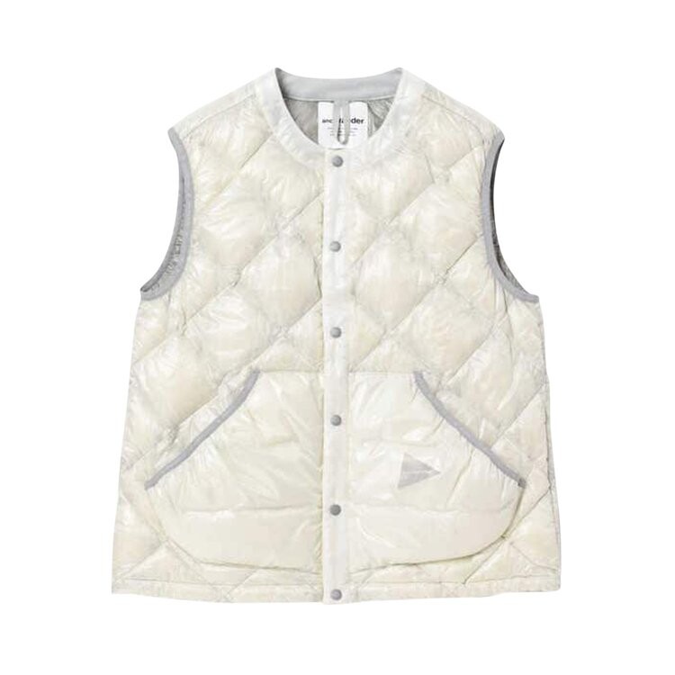 Жилет And Wander Diamond Stitch Down Vest, белый
Жилет And Wander Diamond Stitch Down Vest, белый