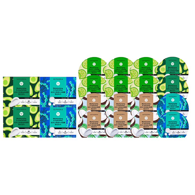 Шелковая увлажняющая и сужающая поры тканевая маска для лица стабилизирующая для всех типов кожи 36 таблеток Sephora
Шелковая увлажняющая и сужающая поры тканевая маска для лица стабилизирующая для всех типов кожи 36 таблеток Sephora