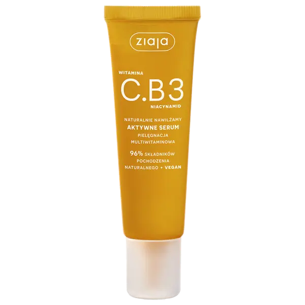 Активная мультивитаминная сыворотка для лица, 30 мл Ziaja Witamina c.b3
Активная мультивитаминная сыворотка для лица, 30 мл Ziaja Witamina c.b3