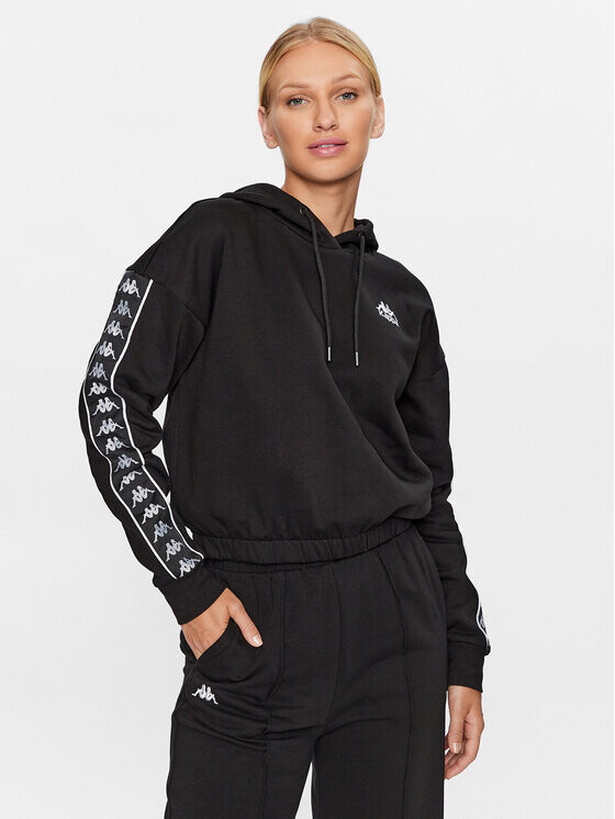 Толстовка обычного кроя Kappa, черный
Толстовка обычного кроя Kappa, черный