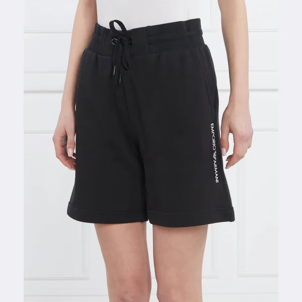 Женские трикотажные шорты-берму стандартного кроя Emporio Armani, черный
Женские трикотажные шорты-берму стандартного кроя Emporio Armani, черный