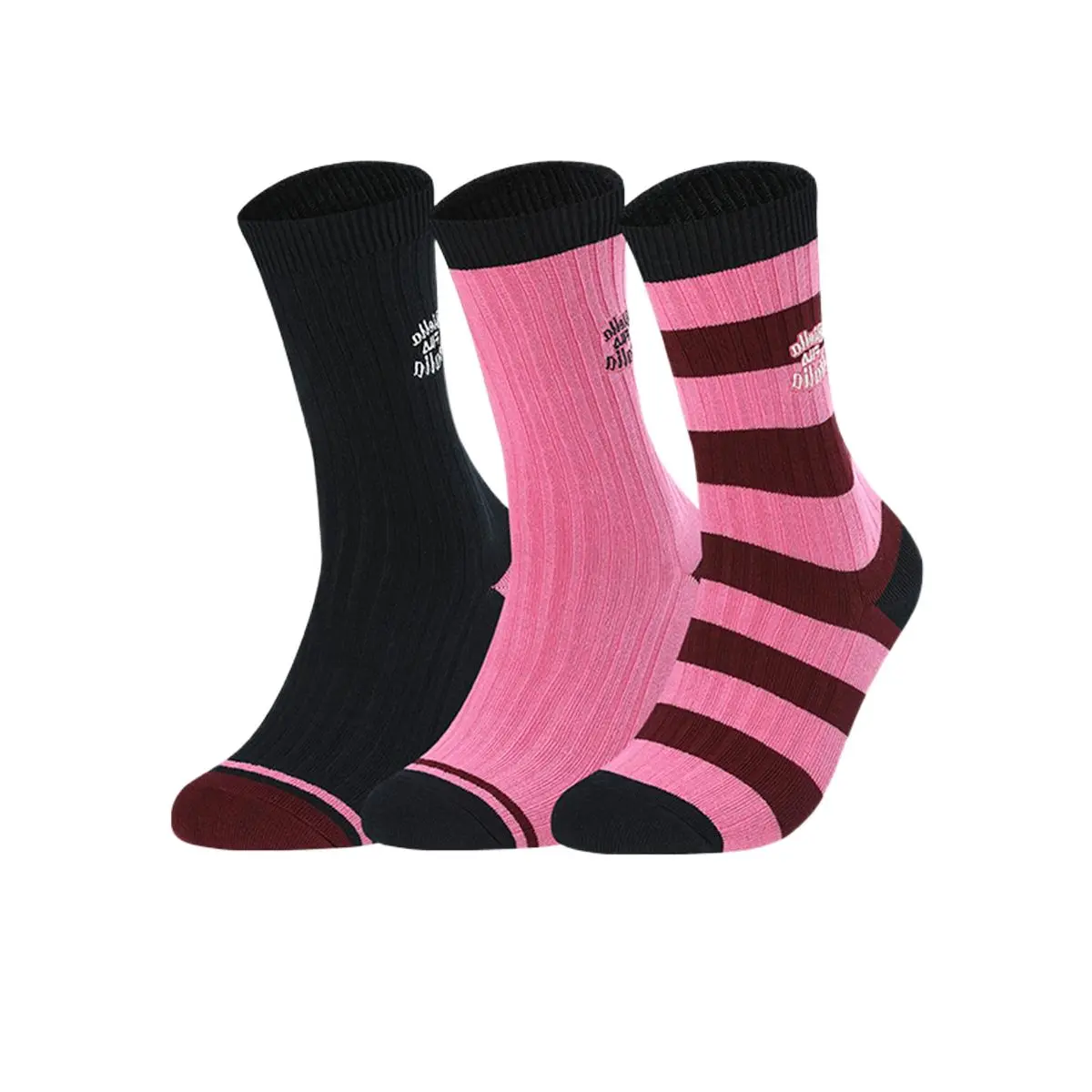 FILA Оригинальные высокие носки женские 3 пары Syrah Wine Red/Legend Blue/Cashmere Rose
FILA Оригинальные высокие носки женские 3 пары Syrah Wine Red/Legend Blue/Cashmere Rose