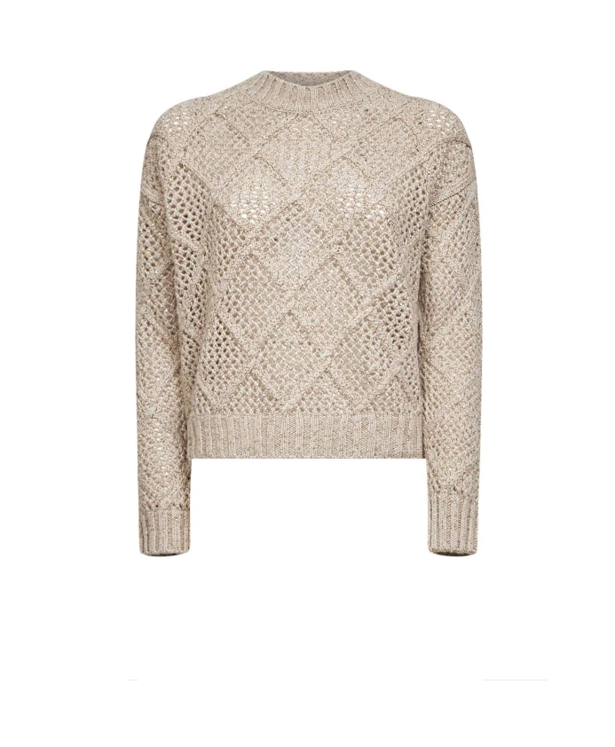 Свитер свободного кроя Элладе Max Mara Studio, бежевый
Свитер свободного кроя Элладе Max Mara Studio, бежевый