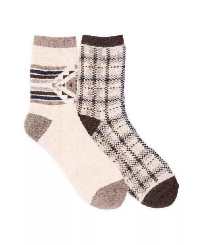 Мужские шерстяные носки диаметром 6 дюймов (2 пары в упаковке) MUK LUKS, коричневый
Мужские шерстяные носки диаметром 6 дюймов (2 пары в упаковке) MUK LUKS, коричневый