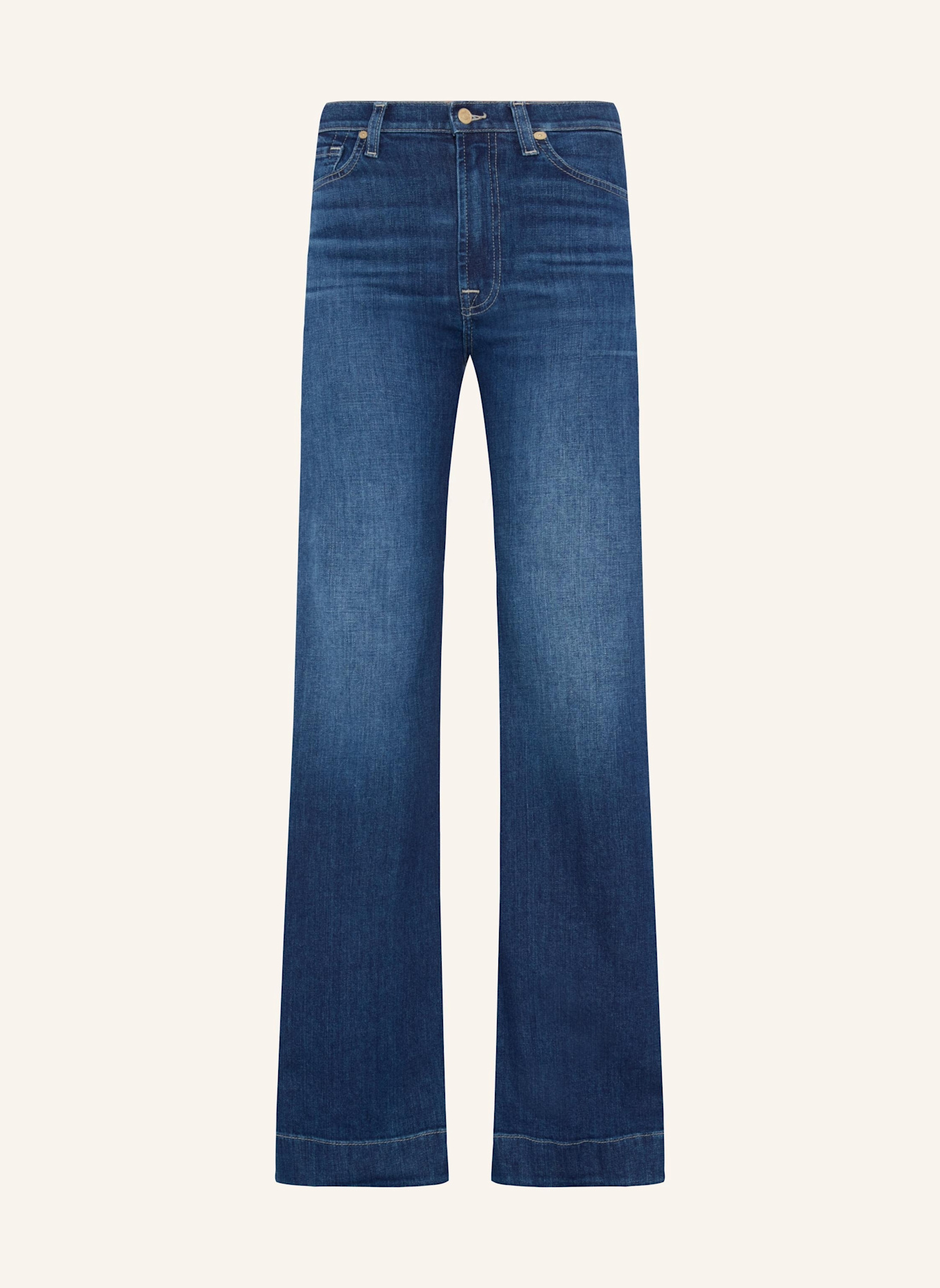 Джинсы современные додзё клеш крой 7 For All Mankind, синий
Джинсы современные додзё клеш крой 7 For All Mankind, синий