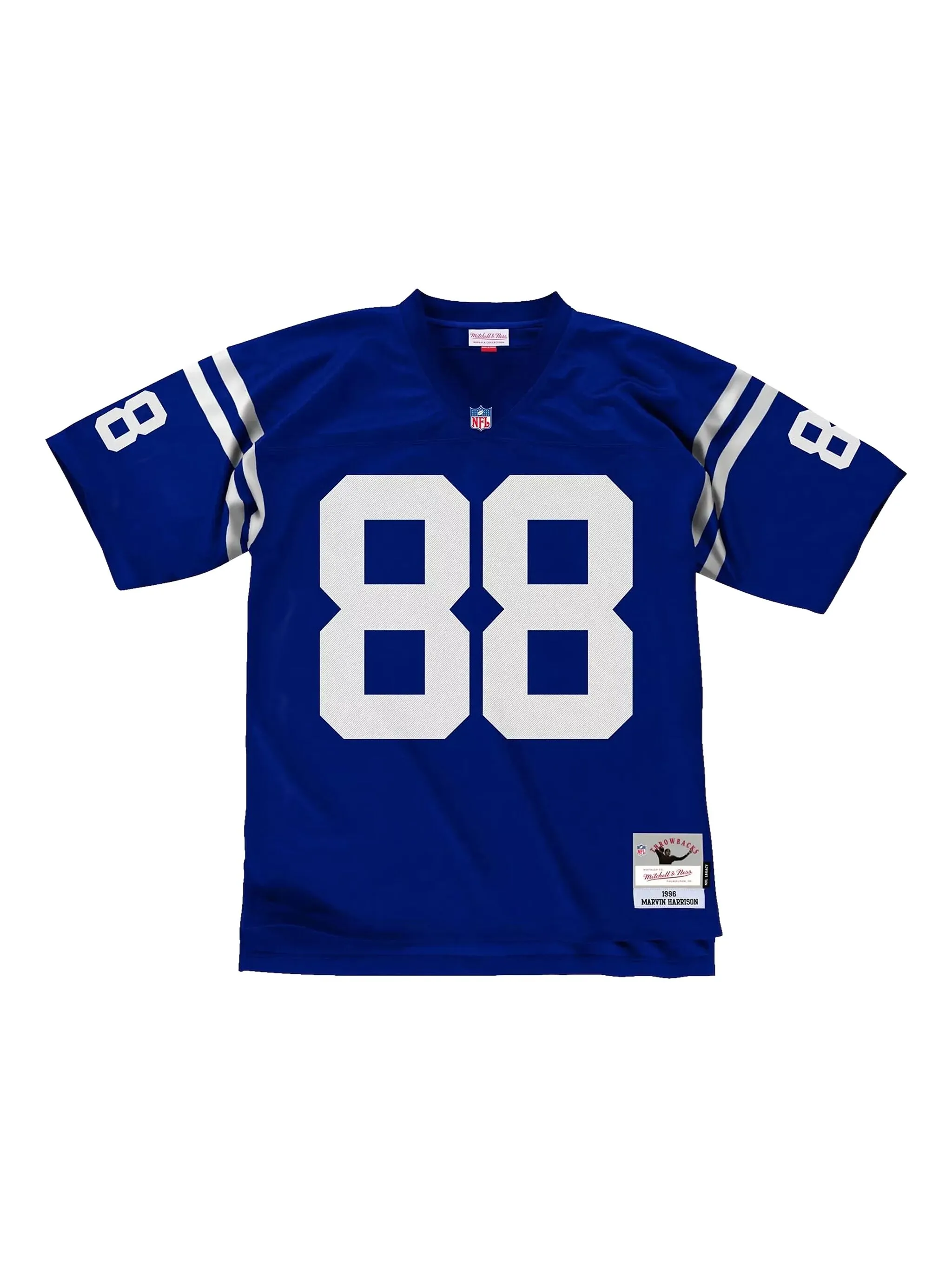 Футболка Indianapolis Colts 1996 Marvin Harrison Legacy из коллаборации с NBA Mitchell & Ness, синий
Футболка Indianapolis Colts 1996 Marvin Harrison Legacy из коллаборации с NBA Mitchell & Ness, синий