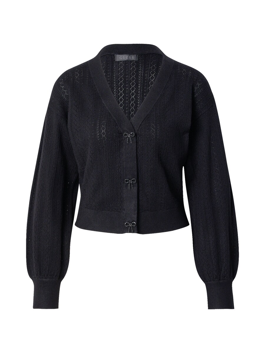 Вязаный кардиган GUESS LYLA CARDI, черный
Вязаный кардиган GUESS LYLA CARDI, черный