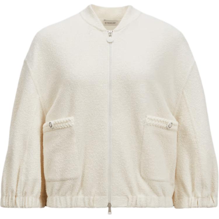 Топ Bouclé Bomber Jacket Moncler, белый
Топ Bouclé Bomber Jacket Moncler, белый