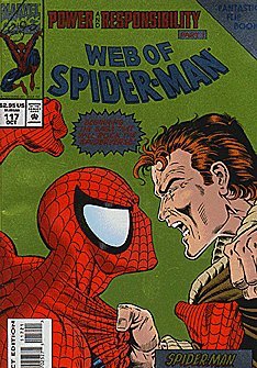 Web of Spider-Man (1985 series) #117 FOIL COVER (Marvel)
Web of Spider-Man (1985 series) #117 FOIL COVER (Marvel)