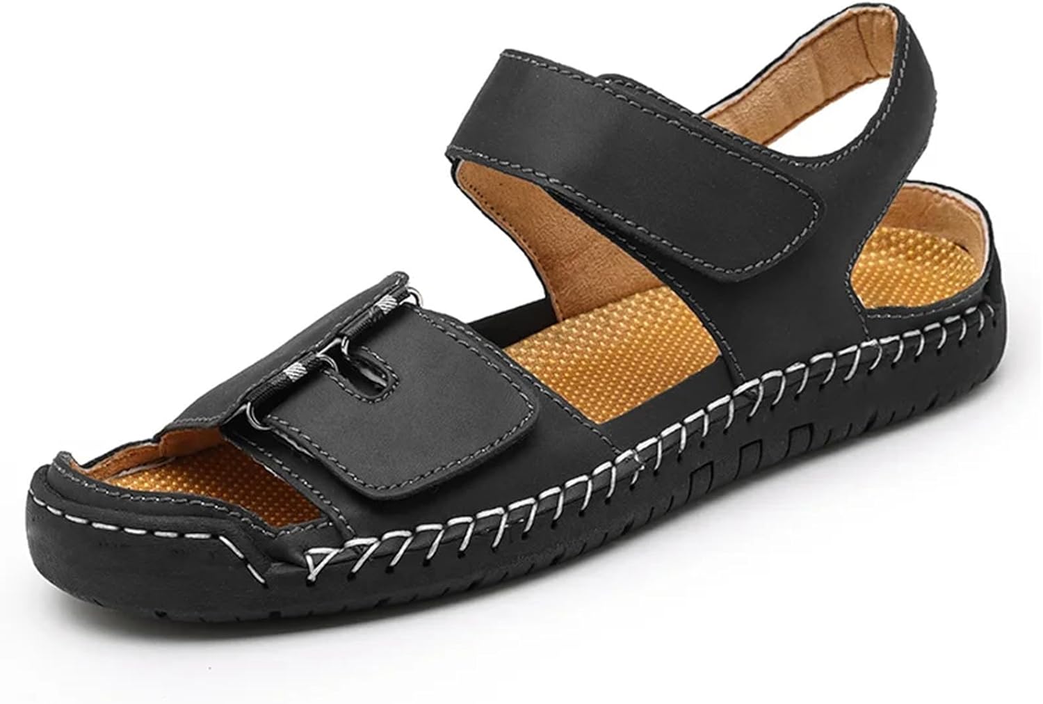 Мужские летние летние сандалии ручной работы, дышащие, для улицы, мужская повседневная обувь Generic, черный
Мужские летние летние сандалии ручной работы, дышащие, для улицы, мужская повседневная обувь Generic, черный
