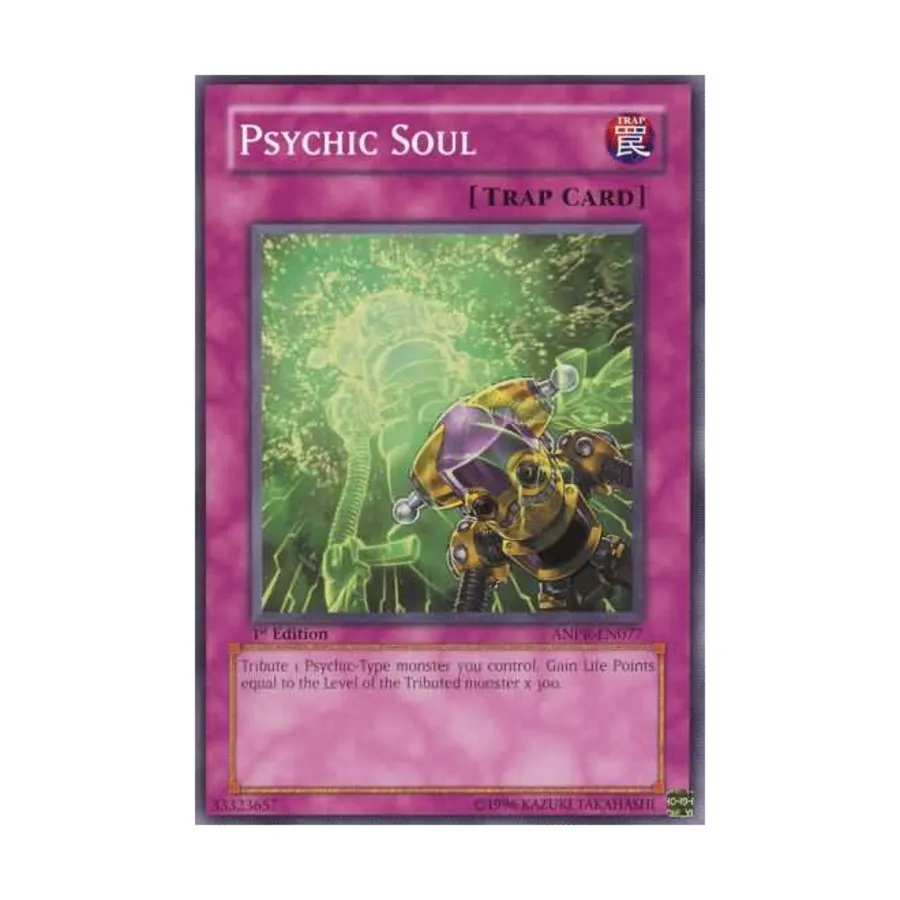 CCG Психическая душа (обычная), Yu-Gi-Oh - Ancient Prophecy - Singles
CCG Психическая душа (обычная), Yu-Gi-Oh - Ancient Prophecy - Singles