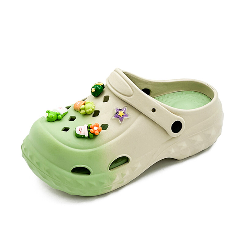 Сабо женские Oubt, бежевый/зеленый
Сабо женские Oubt, бежевый/зеленый