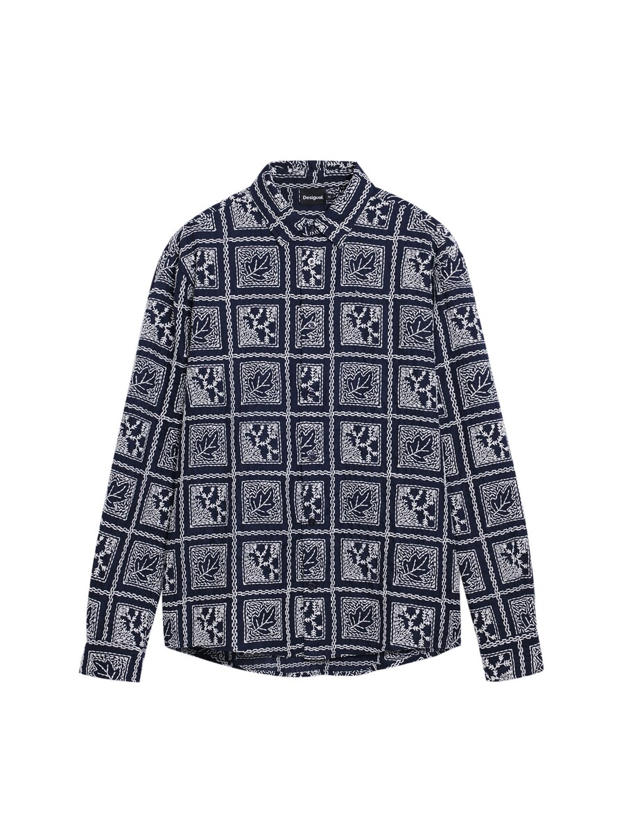 Рубашка на пуговицах классического кроя Desigual, Blue
Рубашка на пуговицах классического кроя Desigual, Blue