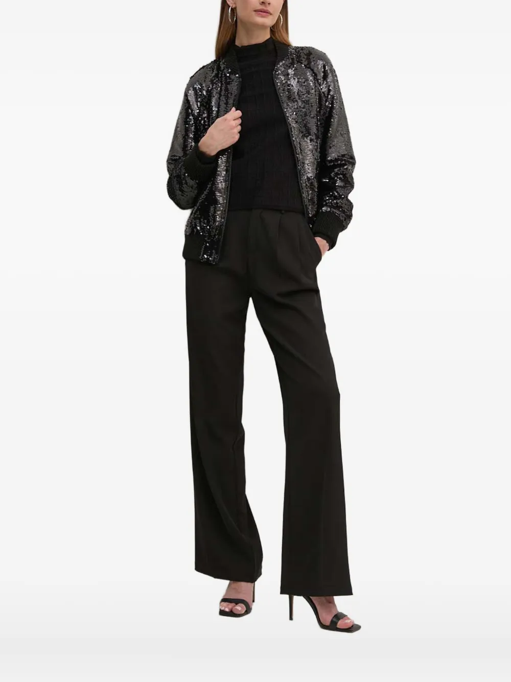 Свитер с высоким воротом Marciano, черный
Свитер с высоким воротом Marciano, черный