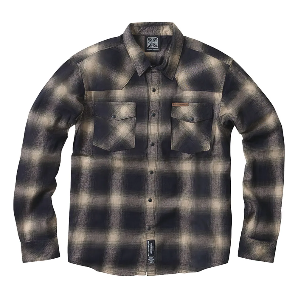 Рубашка West Coast Choppers Outlaw Flannel, черный
Рубашка West Coast Choppers Outlaw Flannel, черный