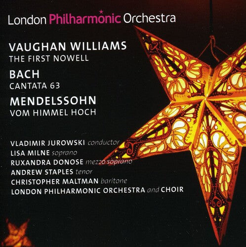 CD диск Vaughan Williams / Bach / London Philharmonic Orch: First Nowell / Cantata 63 / Vom Himmel Hoch
CD диск Vaughan Williams / Bach / London Philharmonic Orch: First Nowell / Cantata 63 / Vom Himmel Hoch