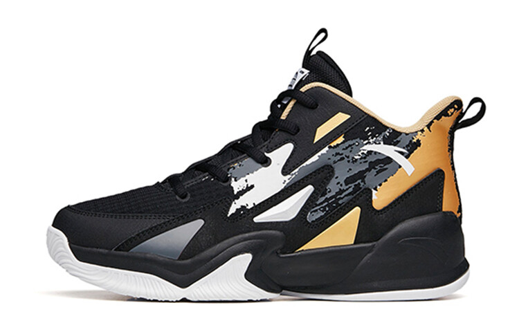 Детские баскетбольные кроссовки GS Mid-top черные/металлик золото/темно-серые Anta Kids
Детские баскетбольные кроссовки GS Mid-top черные/металлик золото/темно-серые Anta Kids