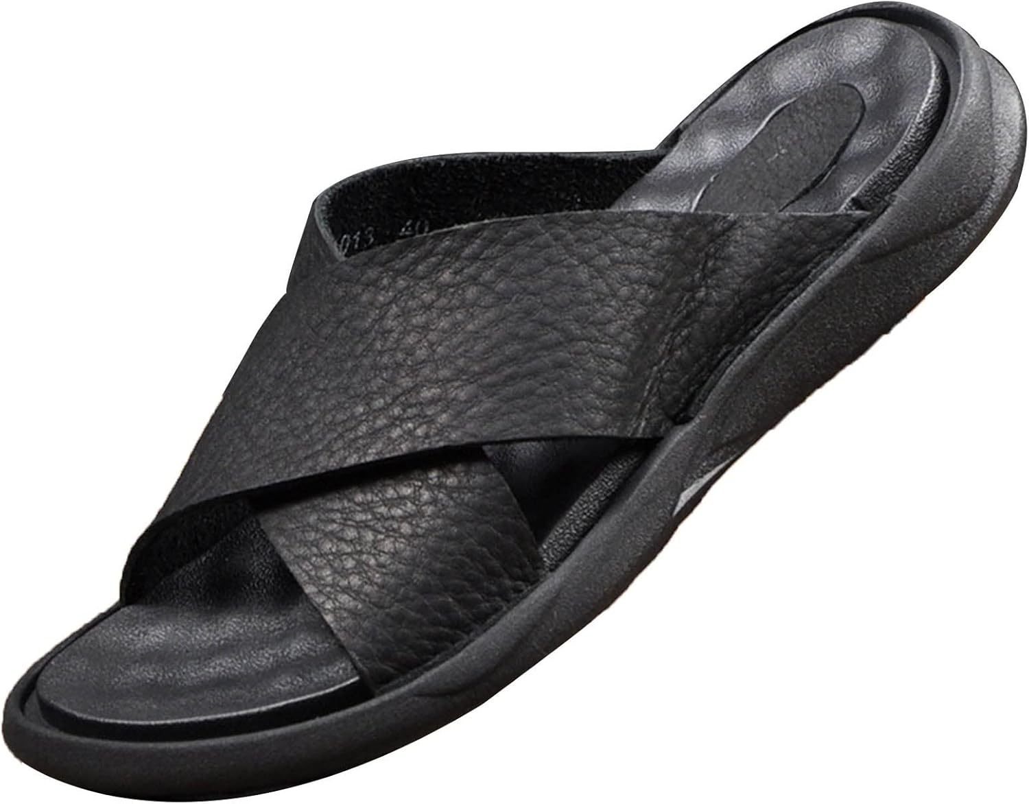 Мужские сандалии GHYUB из натуральной кожи с открытым носком и перекрестной застежкой, комфортная мягкая амортизация, спортивные сандалии с поддержкой свода при фасциите подошвы (цвет: черный, размер: EUR42) Ghyubyer
Мужские сандалии GHYUB из натуральной кожи с открытым носком и перекрестной застежкой, комфортная мягкая амортизация, спортивные сандалии с поддержкой свода при фасциите подошвы (цвет: черный, размер: EUR42) Ghyubyer