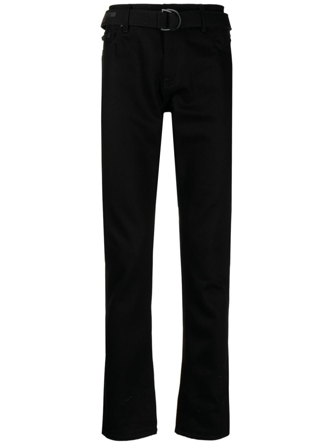 Off-White джинсы скинни с поясом Industrial, черный
Off-White джинсы скинни с поясом Industrial, черный