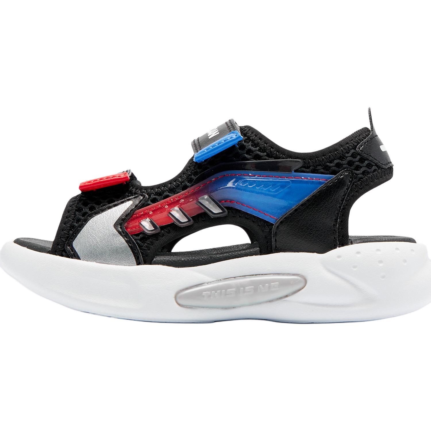 Детские сандалии с низким верхом, устойчивые к скольжению, для детей от 3 до 7 лет QIAODAN, черный/красный
Детские сандалии с низким верхом, устойчивые к скольжению, для детей от 3 до 7 лет QIAODAN, черный/красный