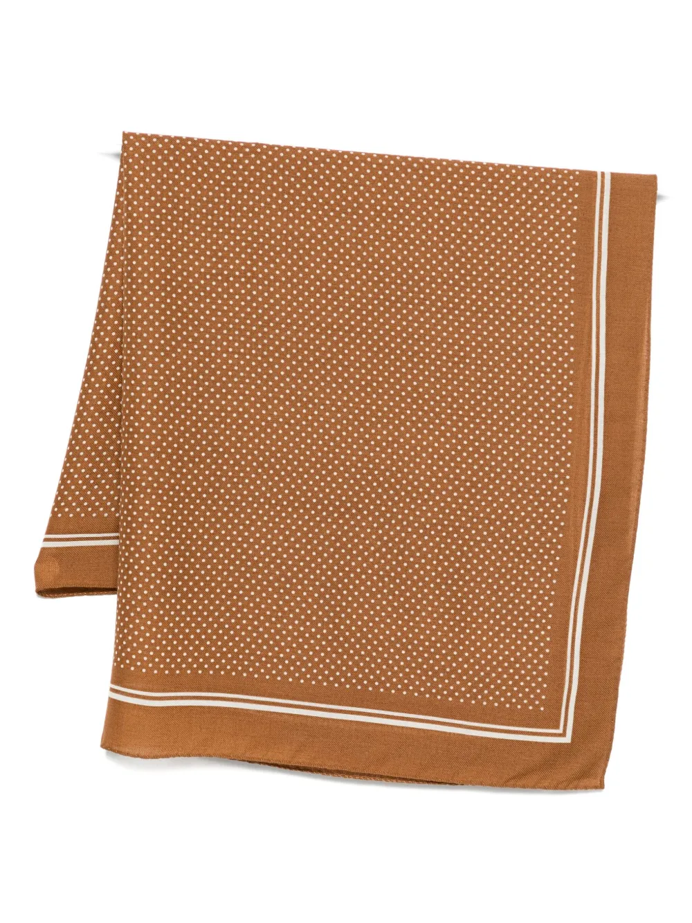 Шарф с принтом в горошек Destin, коричневый
Шарф с принтом в горошек Destin, коричневый