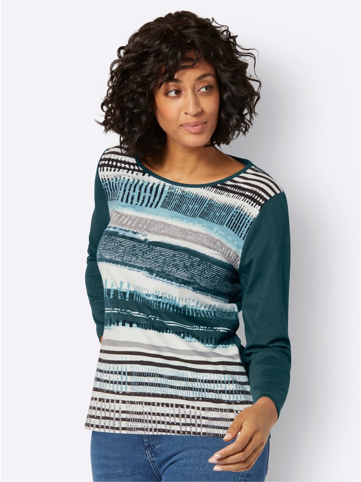 Рубашка с длинными рукавами в полосатый узор WITT WEIDEN
Рубашка с длинными рукавами в полосатый узор WITT WEIDEN