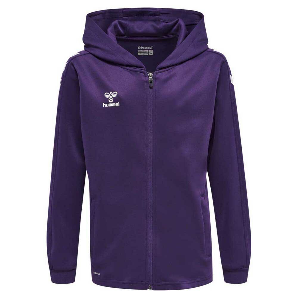 Толстовка Hummel Core XK Poly Full Zip, фиолетовый 
Толстовка Hummel Core XK Poly Full Zip, фиолетовый