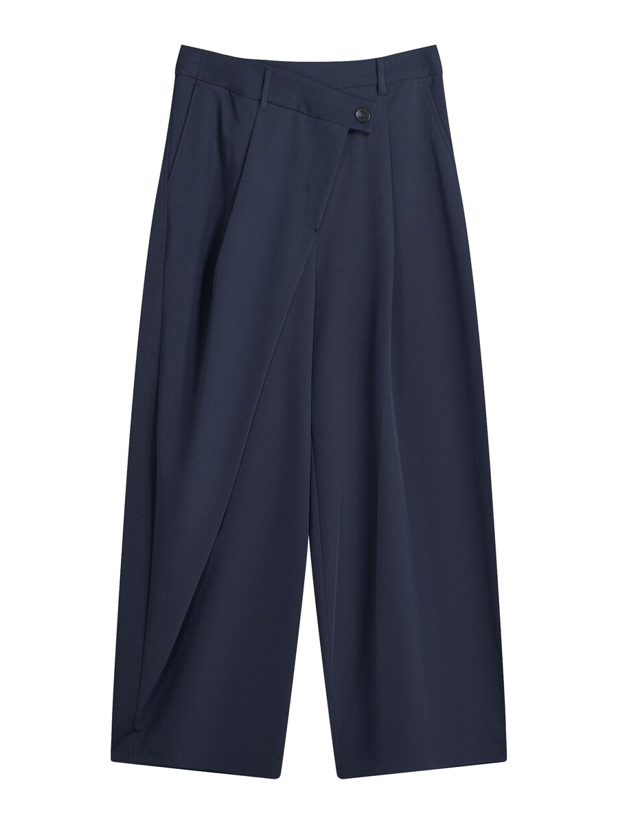 Широкие брюки Bershka, Navy
Широкие брюки Bershka, Navy