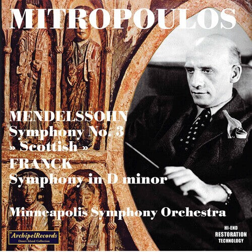 CD диск Mendelssohn / Mitropolous: Sinfonie 3 Franck Sinfonie
CD диск Mendelssohn / Mitropolous: Sinfonie 3 Franck Sinfonie