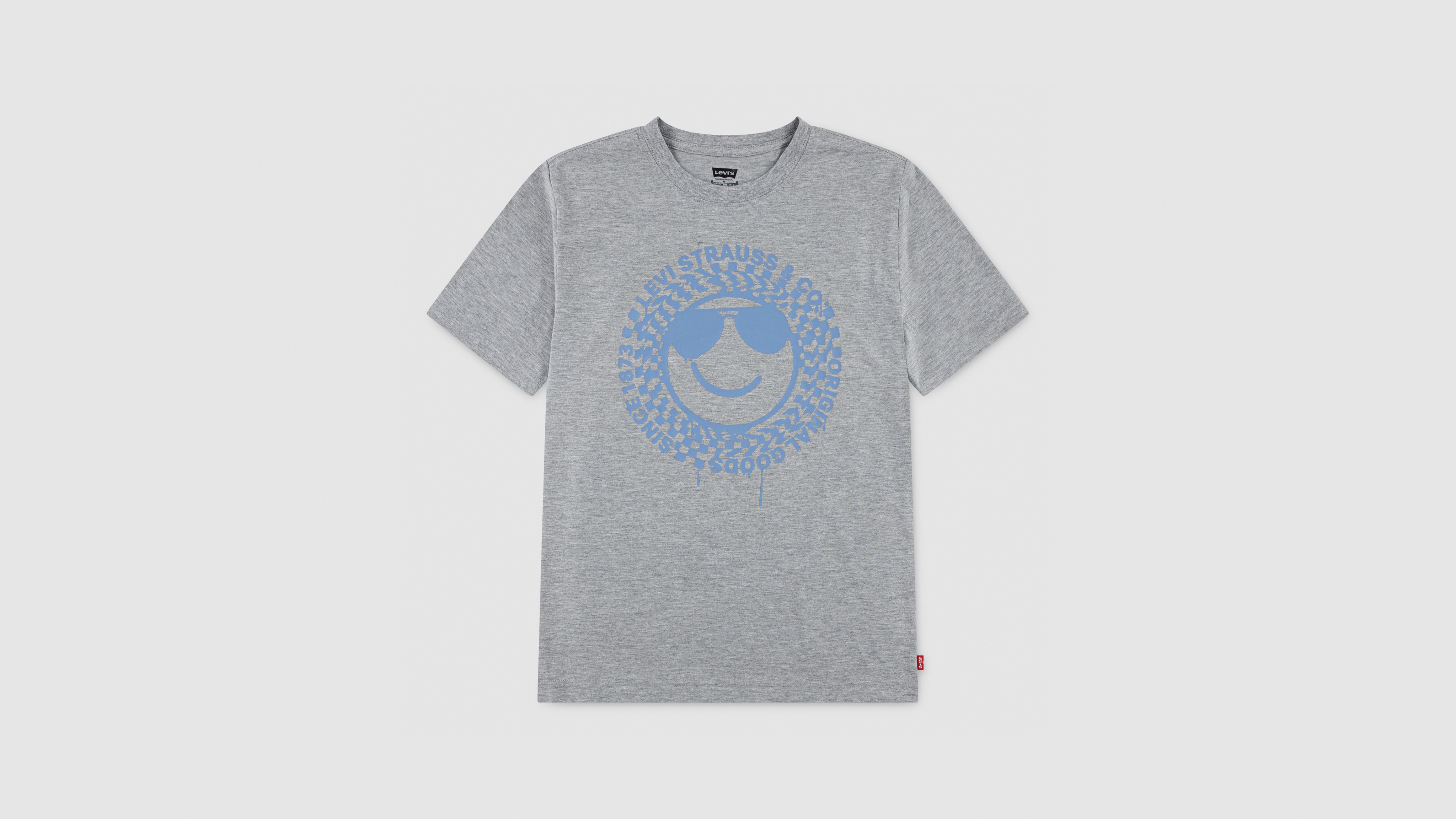 Футболка Chill Smiley для больших мальчиков S-xl Levi's, Grey Heather - Grey
Футболка Chill Smiley для больших мальчиков S-xl Levi's, Grey Heather - Grey