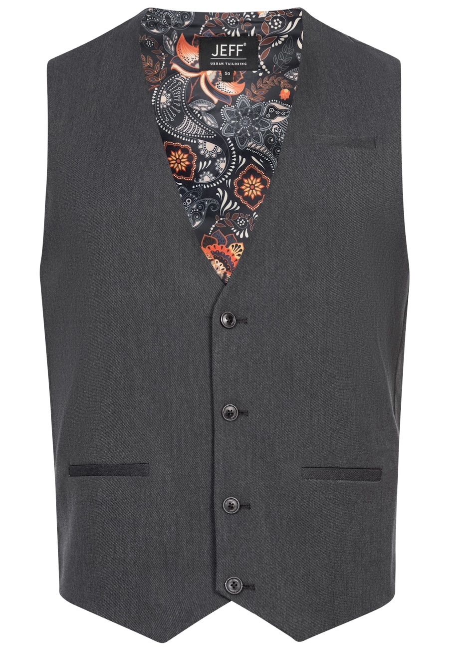 Костюмный жилет JEFF Nikolaj, серый
Костюмный жилет JEFF Nikolaj, серый