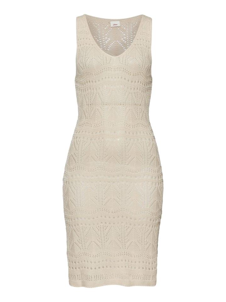 Платье до колена s.Oliver, песочный
Платье до колена s.Oliver, песочный